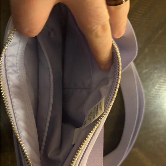 Lululemon Light Lavender Crossbody Shoulder Bag Adjustable Strap | NWT - Picture 5 of 6